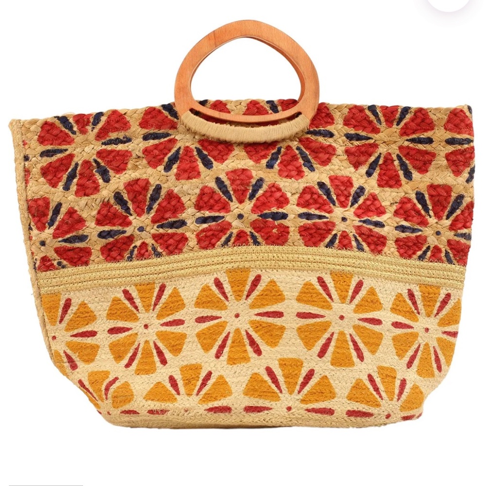 NWT!! Antik Kraft jute tote